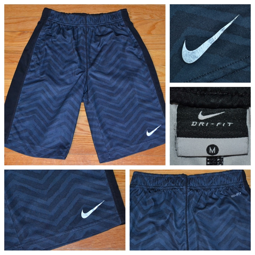 Youth boys Nike Elite black shorts, size youth medium